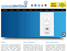 Tablet Screenshot of kosherswitch.com